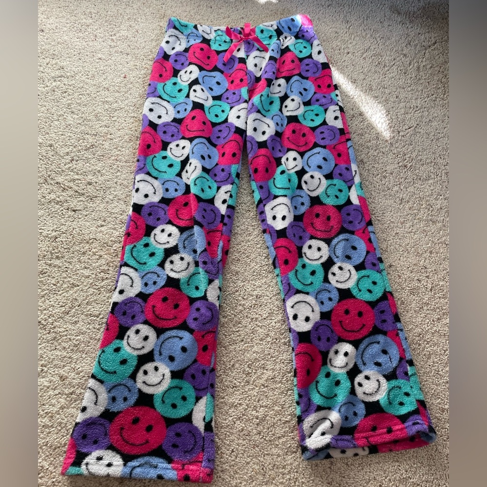 smiley sleep pants